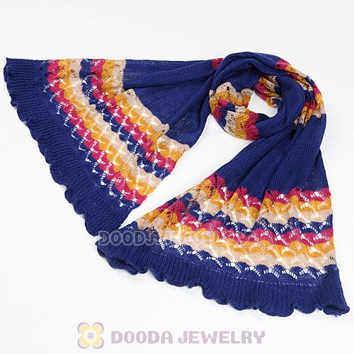 Cheap Rural Pastoral Style Scarf Hollow Stripes Pashmina Scarves Wholesale