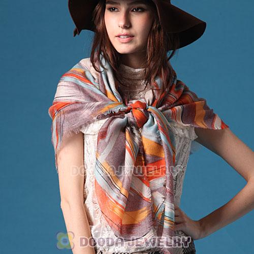 100% Cashmere Wool Scarf Urban Retro Pashmina Scarves Shawl Wholesale