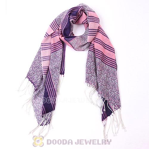 Wholesale Cashmere Wool Scarf Urban Retro Long Leopard Scarves Wrap
