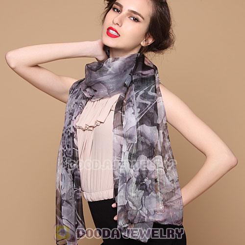 Urban Retro Long Mulberry Silk Scarf Pashmina Shawl Scarves