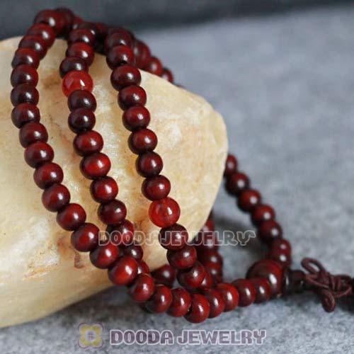 108 Pieces Wood Beads Buddhist Prayer Bracelets Wrist Mala Wholesale