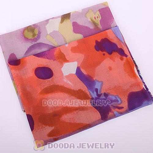 Cashmere Wool Designer Scarf Wrap Silk Pashmina Shawls For Women