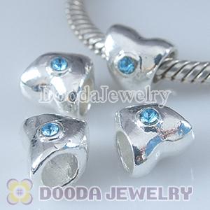 Wholesale European style silver plated beads and charms