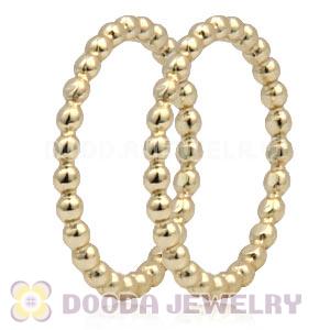 Gold Plated Sterling Silver European Stackable Bubble Ring Wholesale