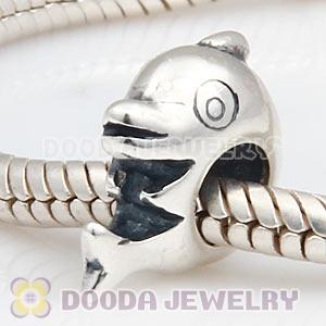 925 Sterling Silver Whale Charm Beads Wholesale