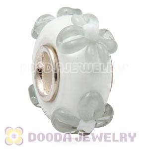 925 sterling silver single core Charm Jewelry glass beads