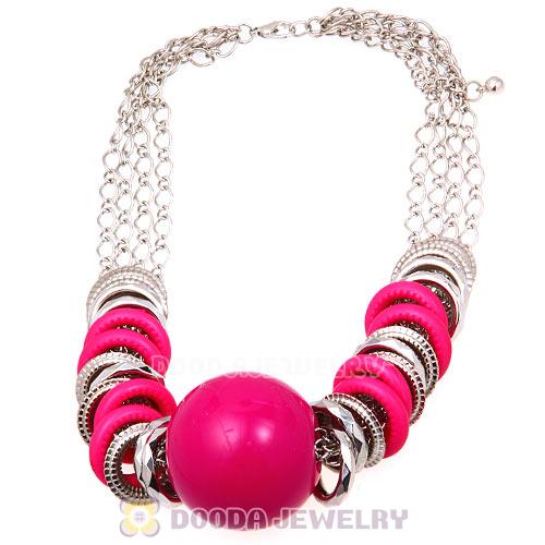 Ethnic Chunky Chains Big Ball Choker Collar Necklace Wholesale