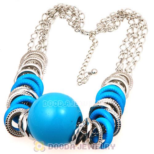 Ethnic Chunky Chains Big Ball Choker Collar Necklace Wholesale
