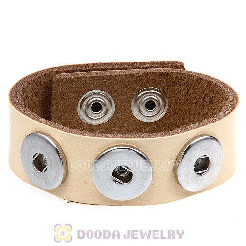 Noosa Amsterdam Leather Bracelet Nude Wholesale