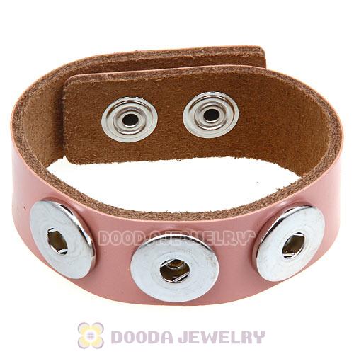 Pink Noosa Amsterdam Leather Bracelet Nude Wholesale