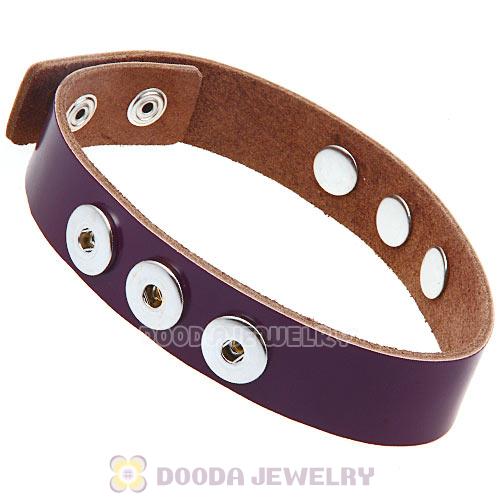 Purple Noosa Amsterdam Leather Necklaces Nude Wholesale
