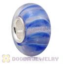925 sterling silver single core European style glass beads