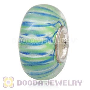 925 sterling silver single core Charm Jewelry glass beads