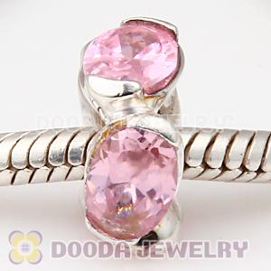 S925 Sterling Silver European Style Beads with Stone