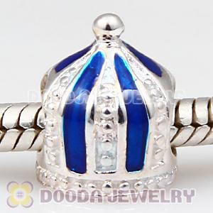 925 Sterling Silver European Style Bead Enamel Palace
