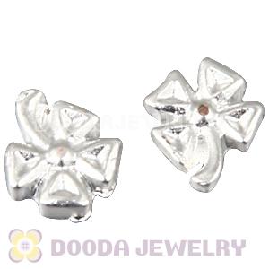 Alloy Four Leaf Clover Floating Locket Charms Wholesale