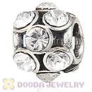 European Sterling Silver Whimsical Lights with Crystal Austrian Crystal Charm