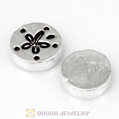 Alloy Snowflake Floating Locket Charms Wholesale