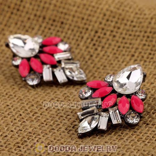 2013 Design Lollies Roseo Crystal Stud Earrings Wholesale