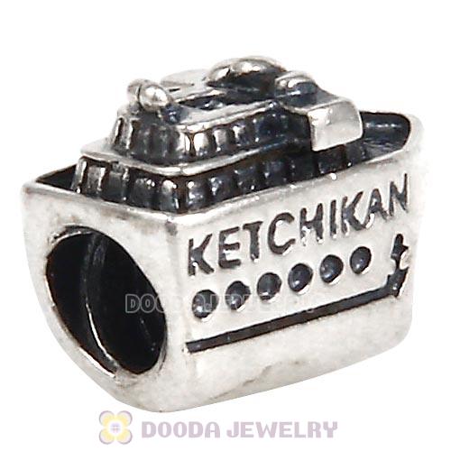 925 Sterling Silver European Cruise Ship Beads with Screw Thread