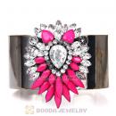 2013 Design Lollies Roseo Resin Crystal Cuff Bangles Wholesale