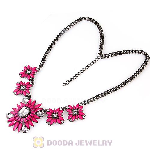 2013 Design Lollies Roseo Resin Crystal Statement Necklaces Wholesale