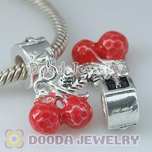 Wholesale European style silver plated beads and charms