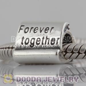 S925 Sterling Silver European Style Beads Forever Together