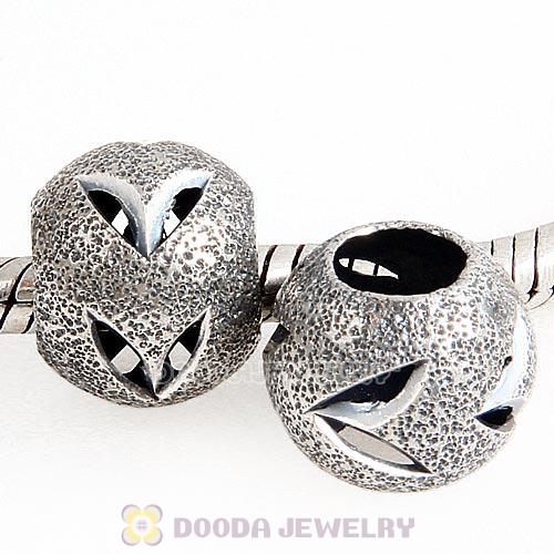 Antique Sterling Silver Ball Beads European Compatible Wholesale