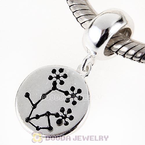 European Style Sterling Silver Dangle Plum Blossom Charm Beads