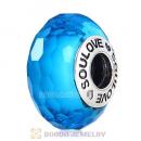High Grade SOULOVE Faceted Glass Beads 925 Silver Core with Screw Thread