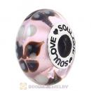 High Grade Butterfly SOULOVE Glass Beads 925 Silver Core with Screw Thread