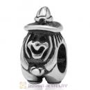Antique Sterling Silver Halloween Witches Charm Beads Fits European Bracelet