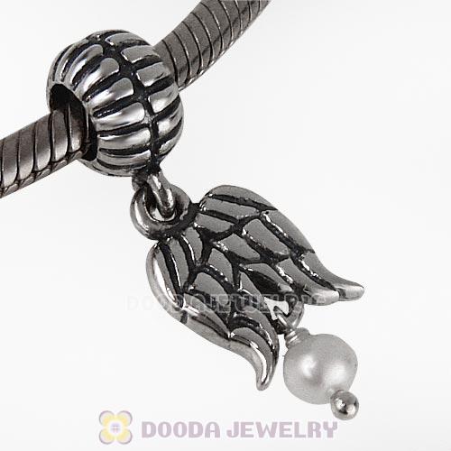 Guardian Angel Wings Charms with Screw