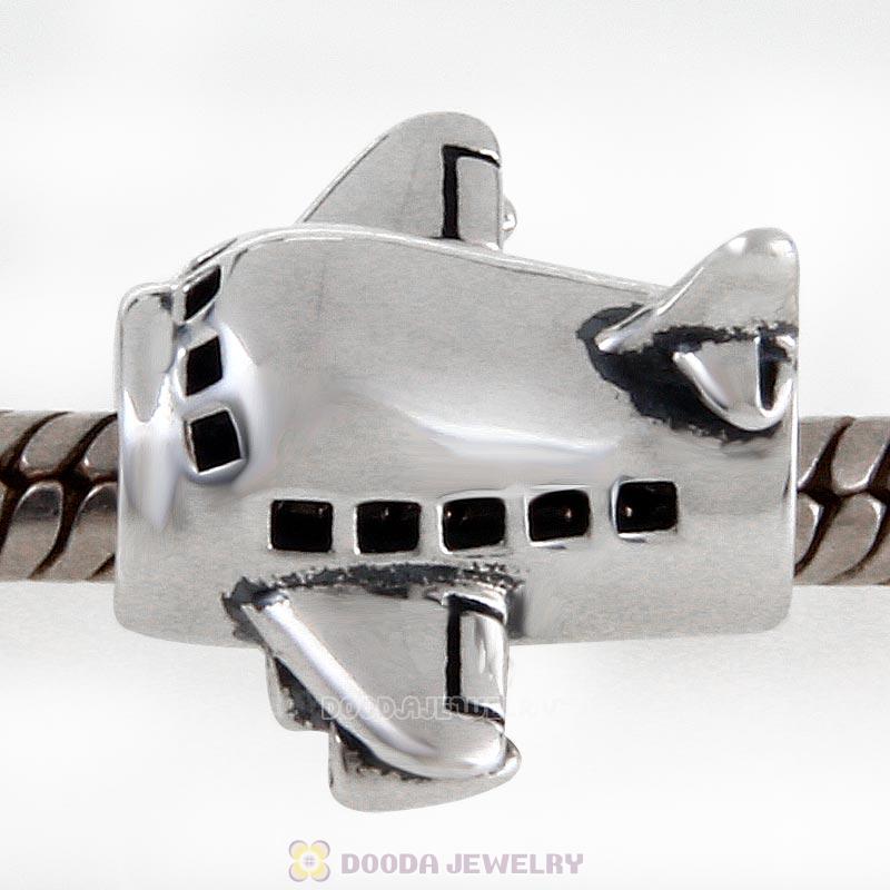 Passenger Flights Charm Bead 925 Sterling Silver