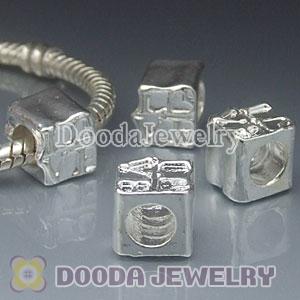 Wholesale silver plated European style beads and charms