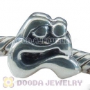 S925 Sterling Silver European style mother's day charms with Screw Thread