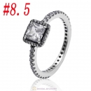 925 Sterling Silver Timeless Elegance Ring with Clear CZ