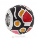 925 Sterling Silver European Style Enamel Bead