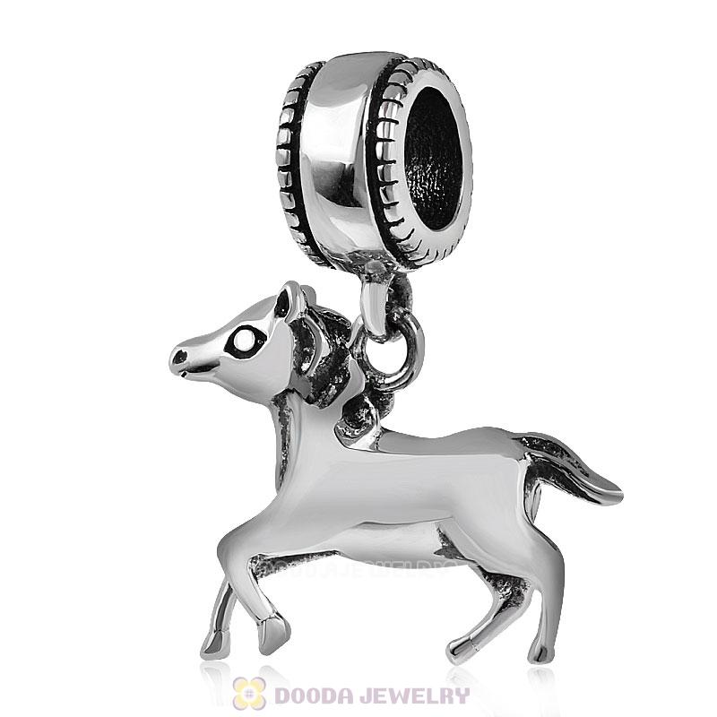 Running Horse Charm Pendant