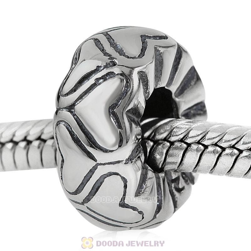 Heart to Heart Spacer Bead