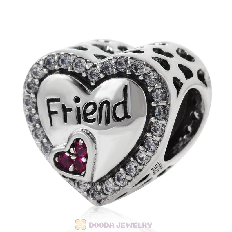 Friend Heart Charm
