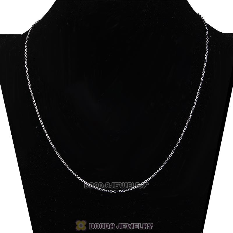 925 Sterling Silver Necklace with Lobster Clasp