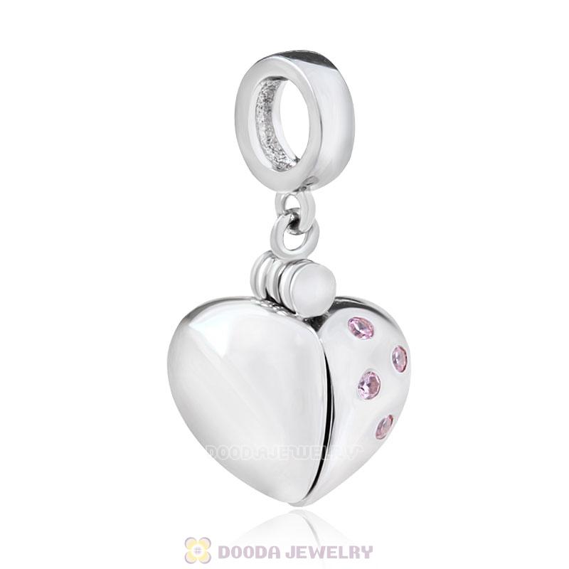 I Love You Heart Pendant Charm