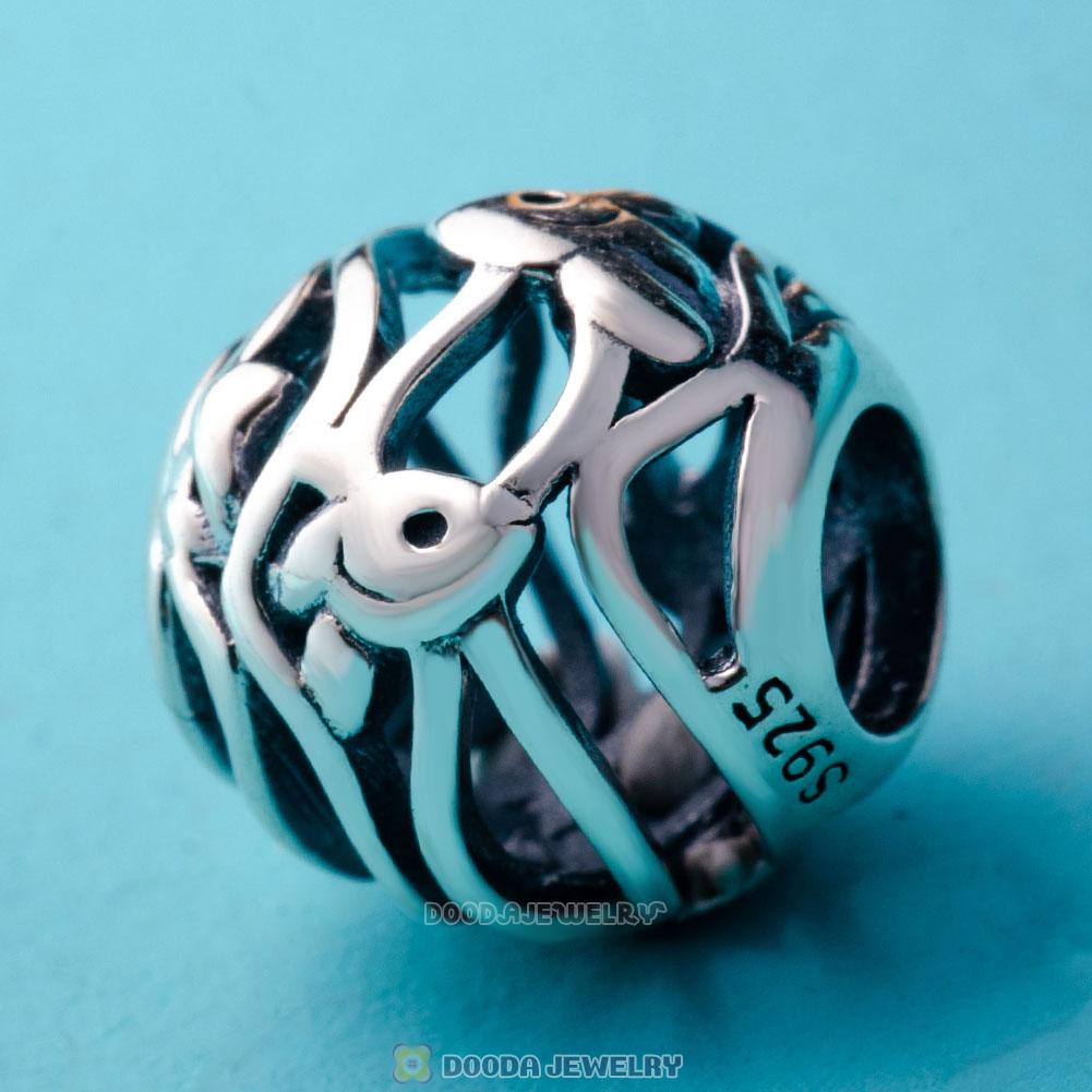 Ocean Fish Charm 925 Sterling Silver