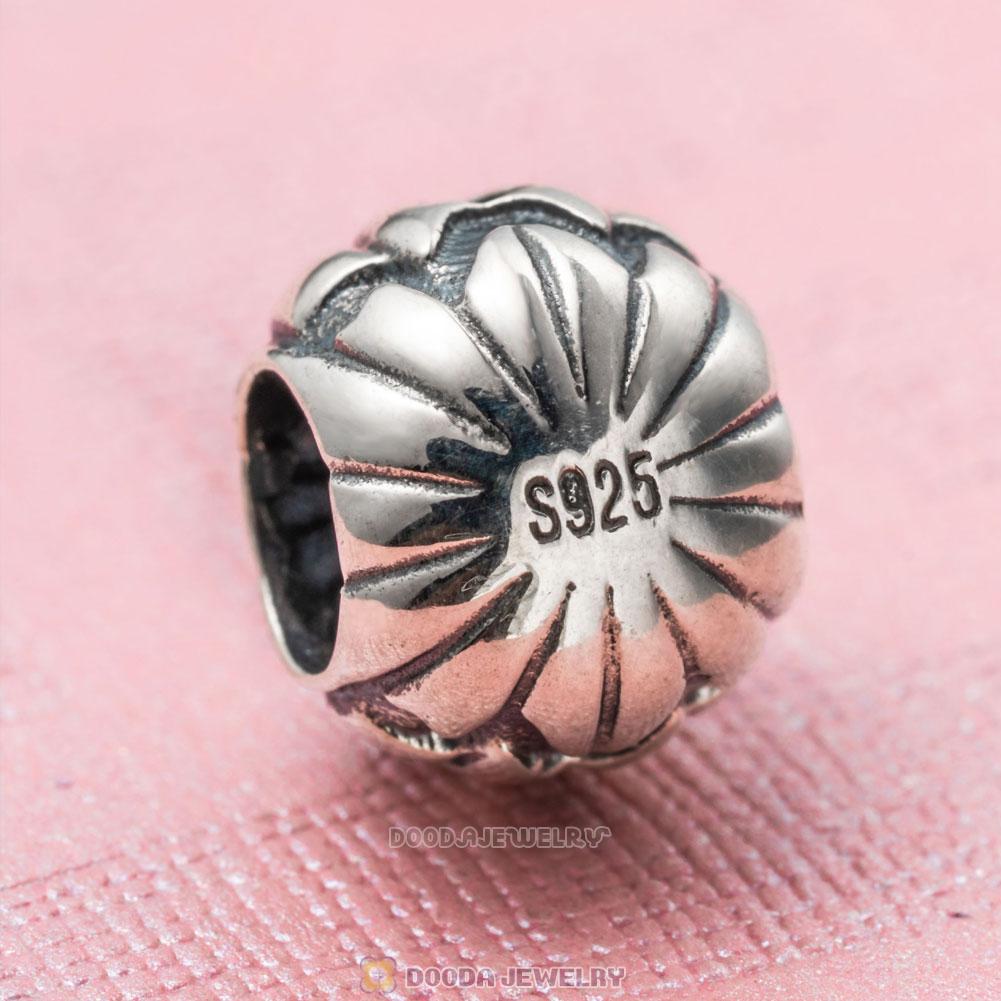 European Sterling Silver Jack-O-Lantern Beads For The Halloween