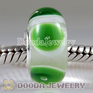 Environmental Material European Murano Glass Beads with 925 Stamped