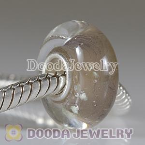 Environmental Material European Moonlight Glass Beads with 925 Stamped