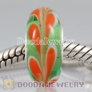 Environmental Murano Charmlinks Glass Beads with 925 Stamped