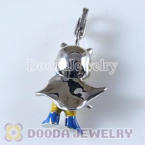 Sterling Silver Tscharm Jewelry Charms Enamel Tigger